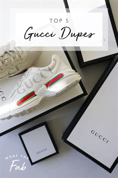 best Gucci dupes